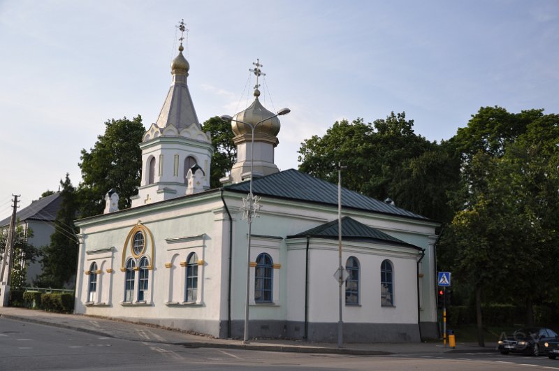 DSC_0149.JPG - Widok cerkwi każe przypuszczać, że warto tutaj zatrzymać się na dłużej.