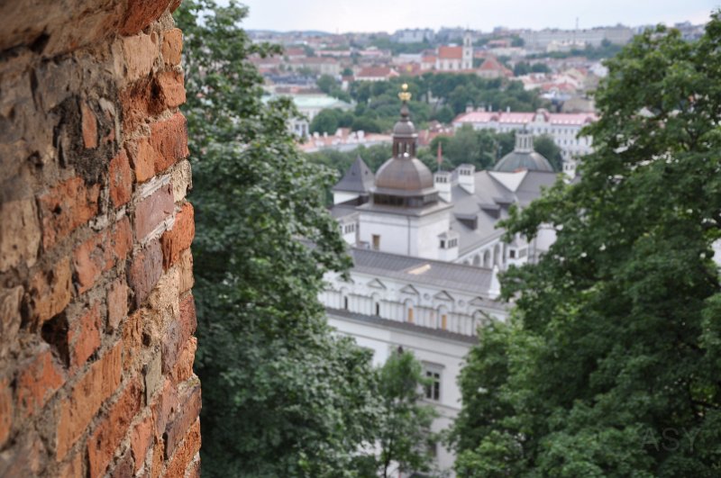 DSC_0341.JPG - Wspinam się na wieżę, aby zobaczyć najpiękniejszą panoramę Wilna.