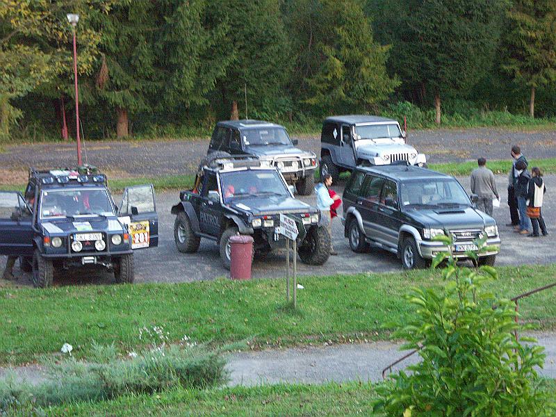 PICT3817.JPG - Przygotowujemy się do wyjazdu na krótką trasę. Taka łatwa, turystyczna ...